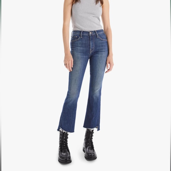 FLAWLESS MOTHER The Insider Crop Step Fray Sz 24 - Picture 1 of 9